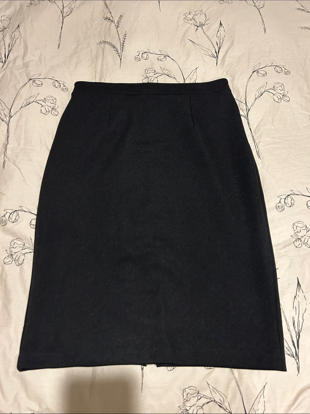 Halogen Black Pencil Skirt